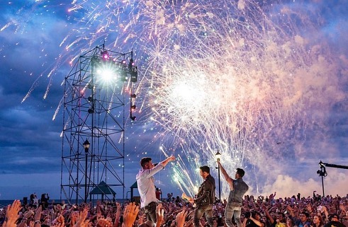 MTV VMAS 2019 - Jonas Brothers, Asbury Park, NJ
