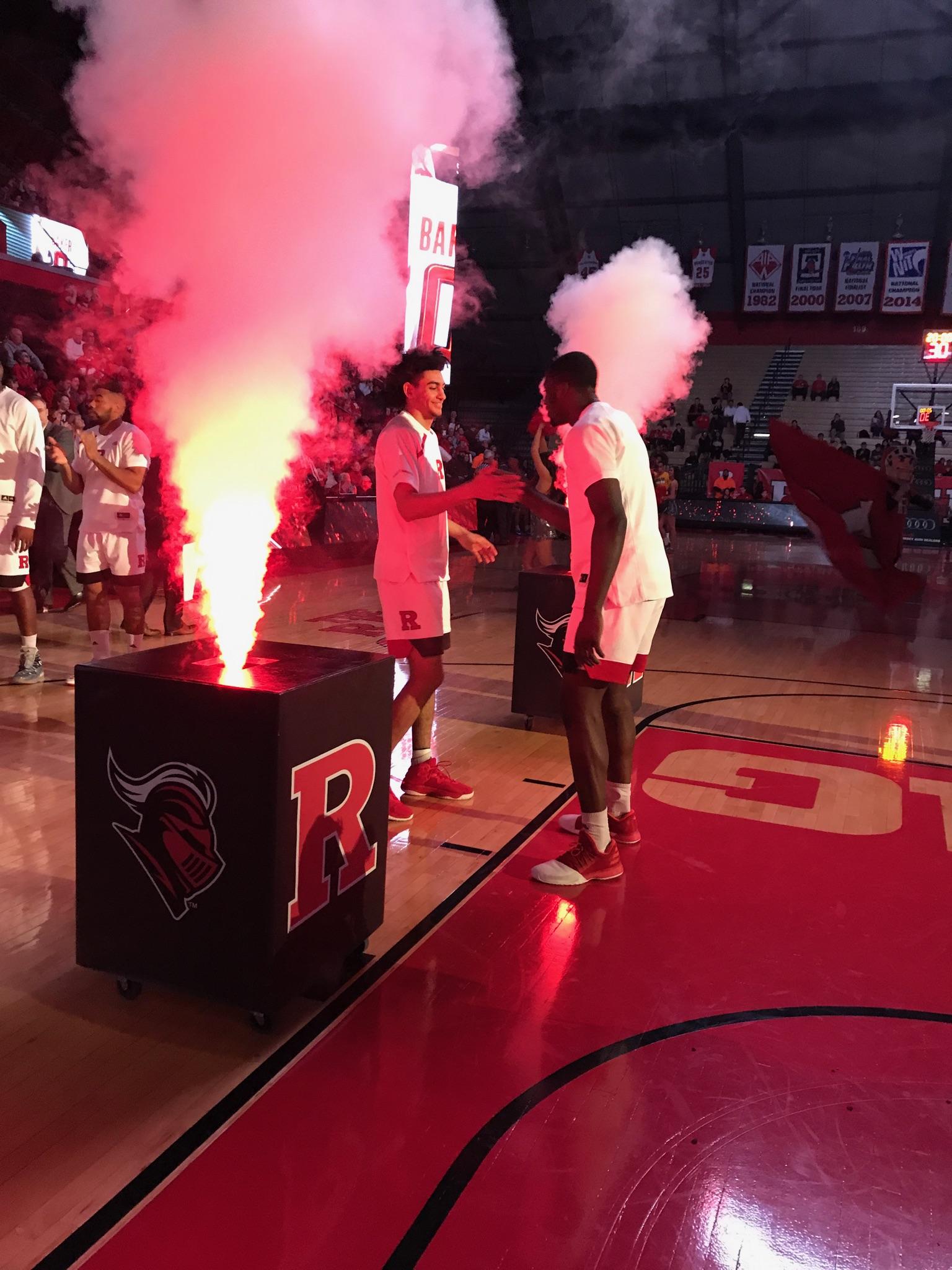 Rutgers Basketball Garden State Fireworks